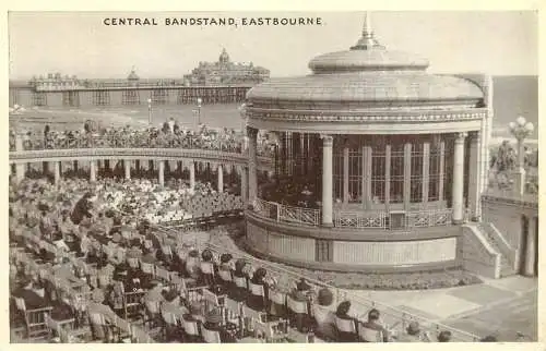 United Kingdom England Eastbourne central bandstand