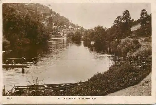 United Kingdom England Symonds Yat ferry