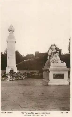 United Kingdom England Portsmouth war memorial