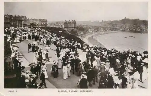 United Kingdom England Scarborough church parade