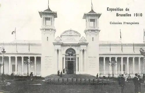 Belgium Exposition de Bruxelles 1910 Colonies Francaises