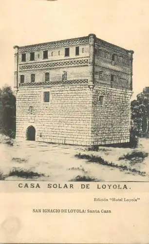 Spain San Ignacio de Loyola Santa Casa