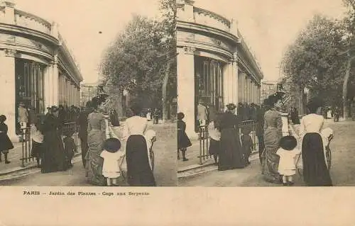 France Paris Jardin des Plantes Cages aux Serpents