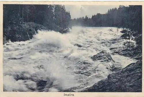 Finland Imatra picturesque natural landscape