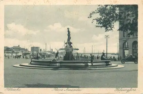 Finland Helsinki Havis Amanda sculpture monument