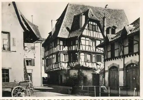 France Obernai (Bas-Rhin) vieille maison Alsacienne