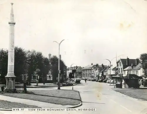 England Weybridge view from Monument Green