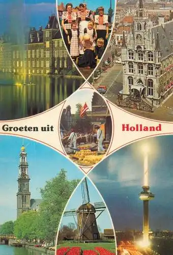 Netherlands Groeten uit Marken multi view