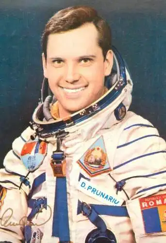 Romanian cosmonaut Dumitru Prunariu