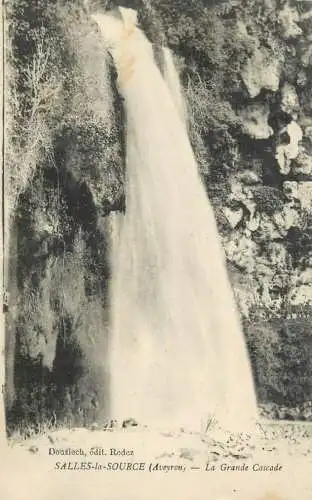 France Salles-la-Source (Aveyron) La Grande Cascade