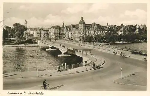 Germany Konstanz am Bodensee Rheinbrucke
