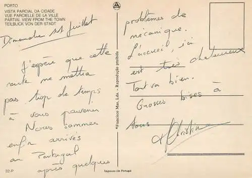 Portugal Porto partial view