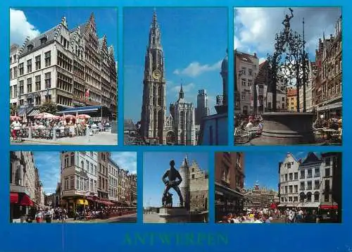 Belgium Antwerpen several sites and views
