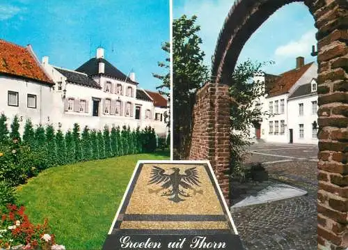 Netherlands Groeten uit Thorn multi view and monument
