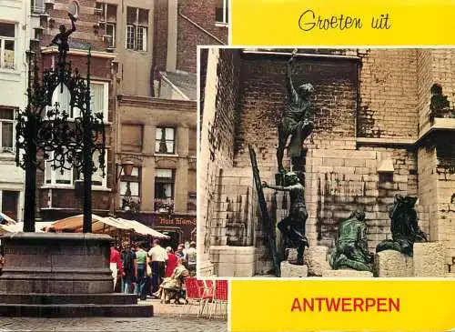 Belgium Groeten uit Antwerpen multi view