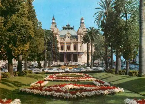 Principaute de Monaco Monte Carlo Le Casino & les jardins
