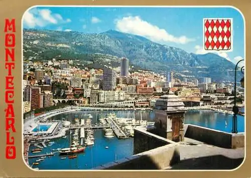 Principaute de Monaco Monte Carlo harbour view