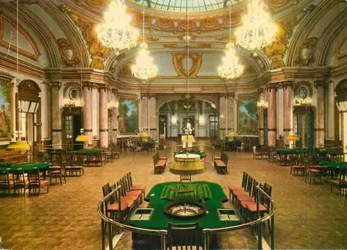 Principaute de Monaco Casino de Monte Carlo salle de jeu