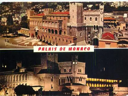 Palais de Monaco several night views