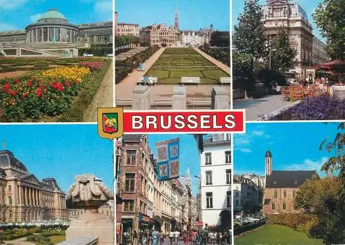 Belgium Brussels souvenir multi view