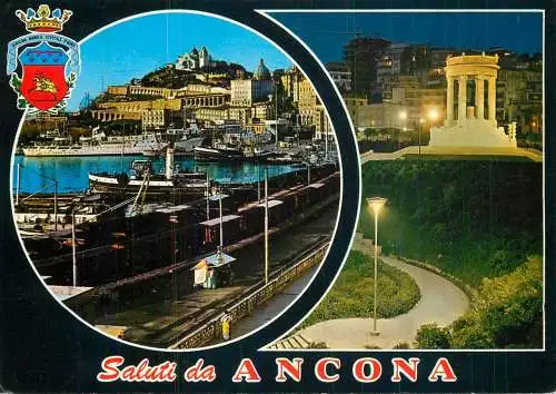 Italy Ancona multi view souvenir