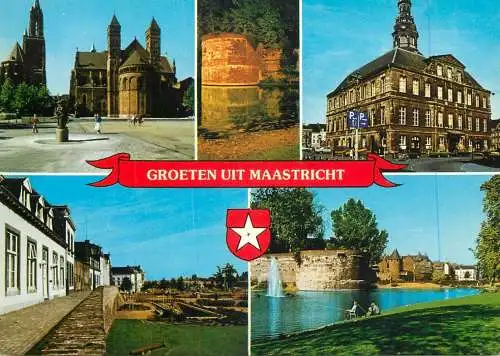Netherlands Groeten uit Maastricht multi view souvenir