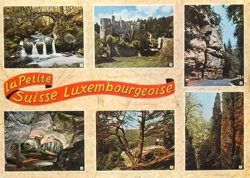 Luxembourg multi view souvenir