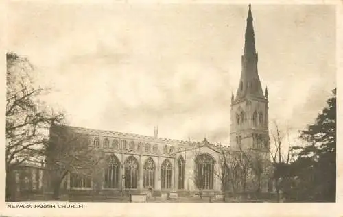 United Kingdom England Newark parish church