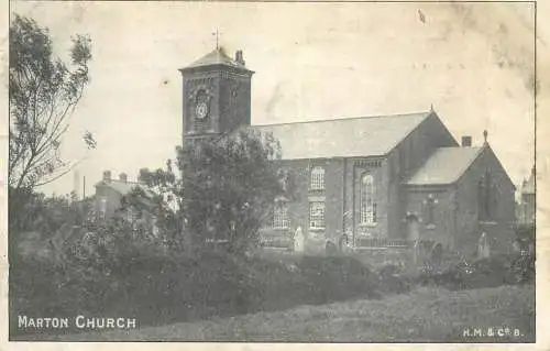 United Kingdom England Marton church