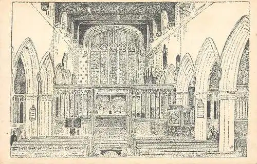 United Kingdom England Ewelme church