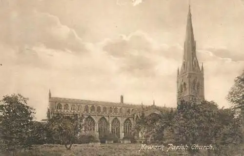 United Kingdom England Newark parish church