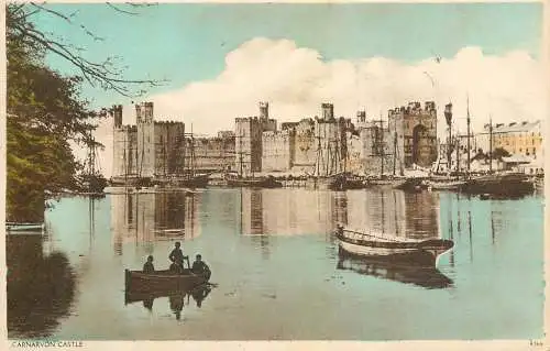 United Kingdom Wales Carnarvon castle