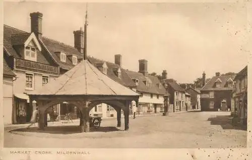 United Kingdom England Mildenhall market cross