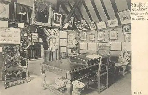 United Kingdom England Stratfordon Avon Shakespeare museum