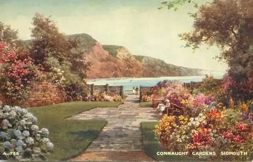 United Kingdom England Sidmouth Connaught gardens
