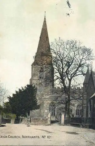 United Kingdom England Crick church Northants