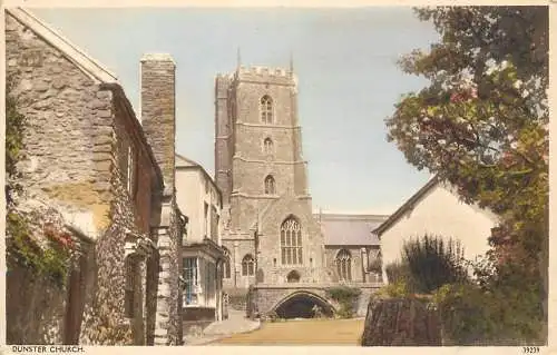 United Kingdom England Dunster church