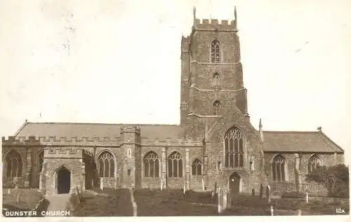 United Kingdom England Dunster church