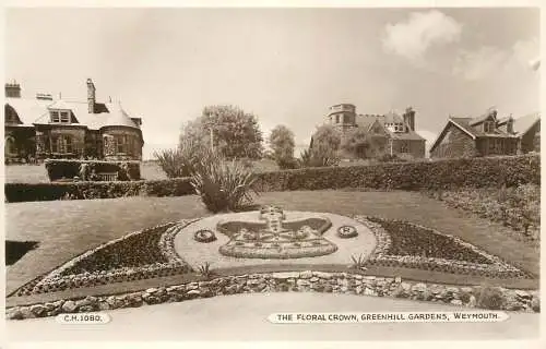United Kingdom England Weymouth floral crown Greenhill gardens
