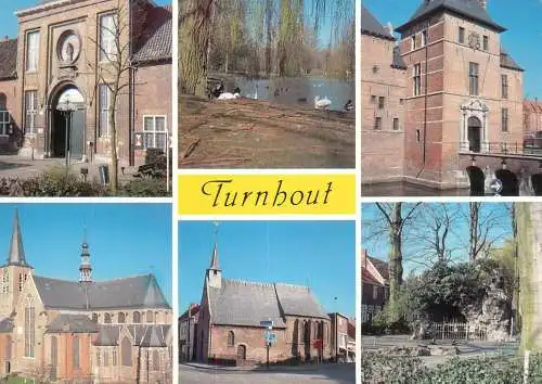 Belgium Grusse aus Turnhout different views