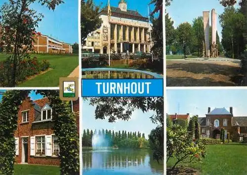 Belgium Greetings from Turnhout multi view