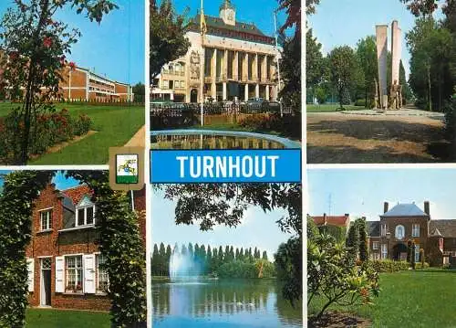Belgium Grusse aus Turnhout multi view