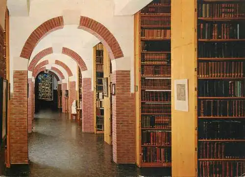 Belgium Mol Norberttijner Abdij Postel Bibliotheek interieur