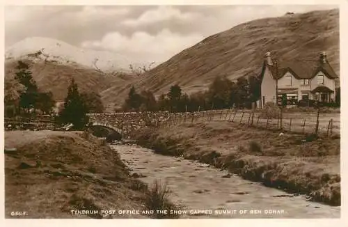 United Kingdom England Tyndrum post office