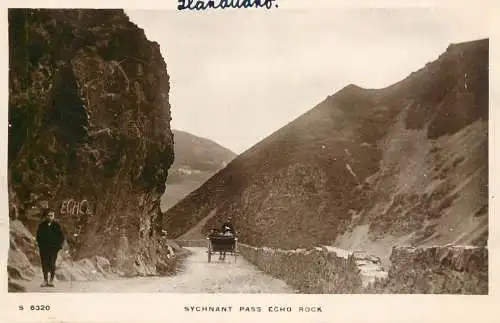 United Kingdom Wales Llandudno Sychant Pass Echo Rock