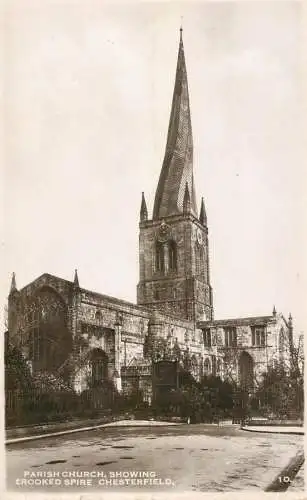 United Kingdom England Chesterfield parish church