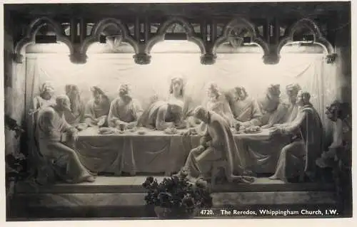United Kingdom England Whippingham church reredos