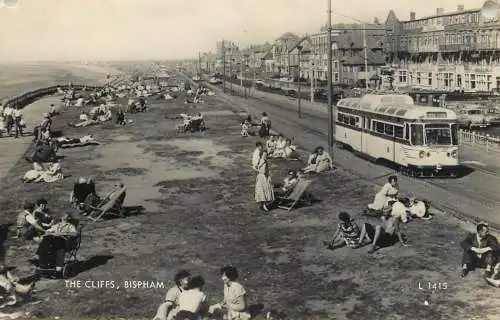 United Kingdom England the cliffs Bispham