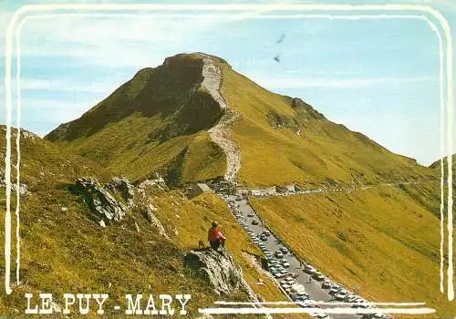 France Le Puy Mary (Cantal)  Col du Pas de Peyrol