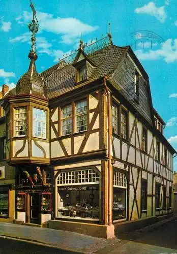 Germany Ahrweiler Altes Fachwerkhaus